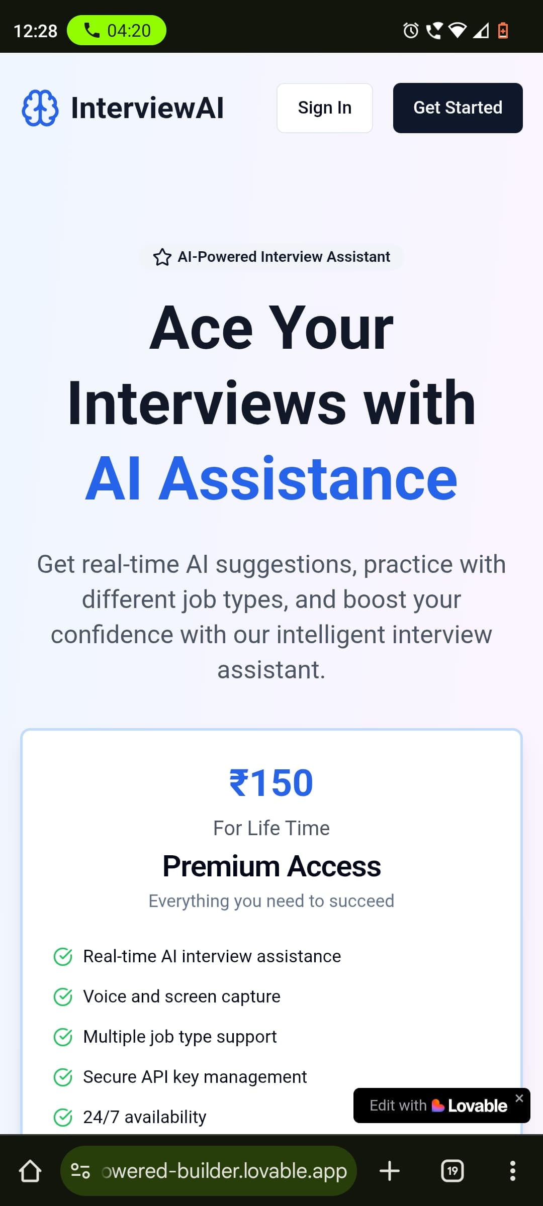 Dev-Ai the interview ai assistant